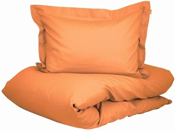 Turiform sengetøj 140x200 cm - Sengesæt i 100% egyptisk bomuldssatin - Turistrib orange